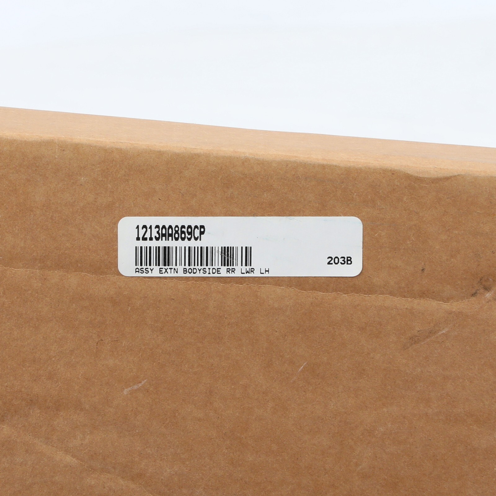 GENUINE MCLAREN BODYSIDE EXTENSION RR LOWER LEFT OEM 1213AA869CP