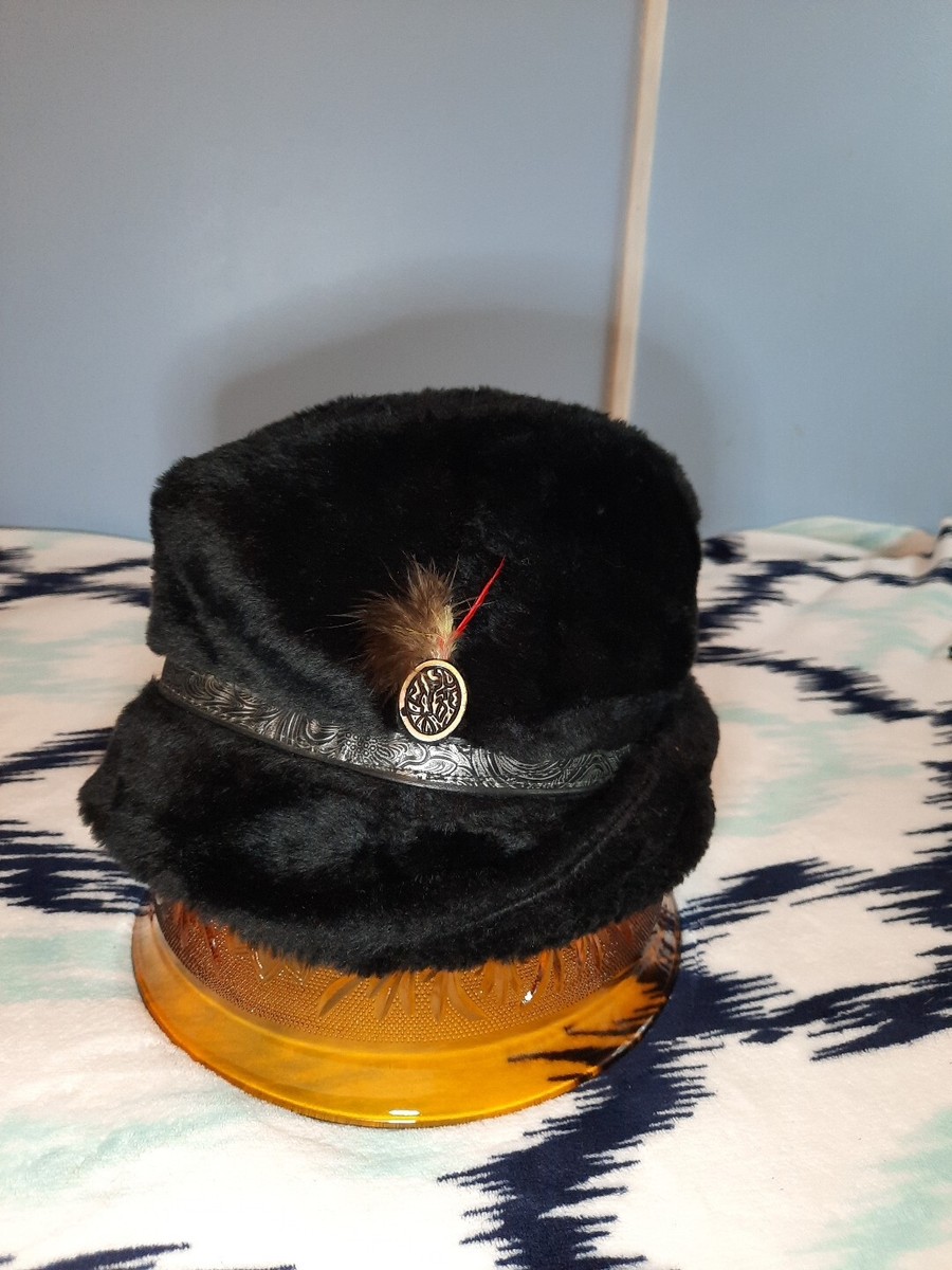 VTG United Hatters Cap & Millinery Workers Union Black Faux  display picture 2