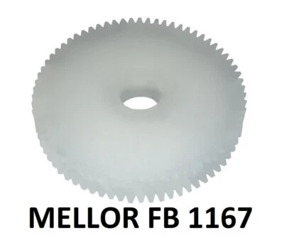 Vitesse De Nylon pour Réducteur Mouvement Poêle à Granulés Mellor Fb 1167 FB1167