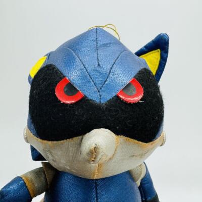 Metal Sonic Plush Sonic The Fighters SEGA 1996 Rare Collector Doll