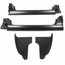 1973-87 Chevy & GMC C/K Pickup Truck Outer Rocker Panel and Cab Corner Set