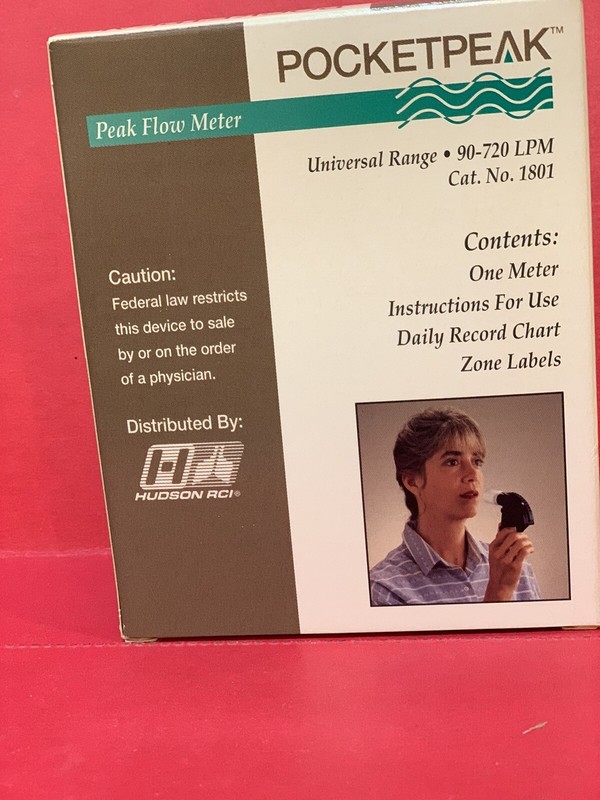 peak flow meter, Universal Range1801