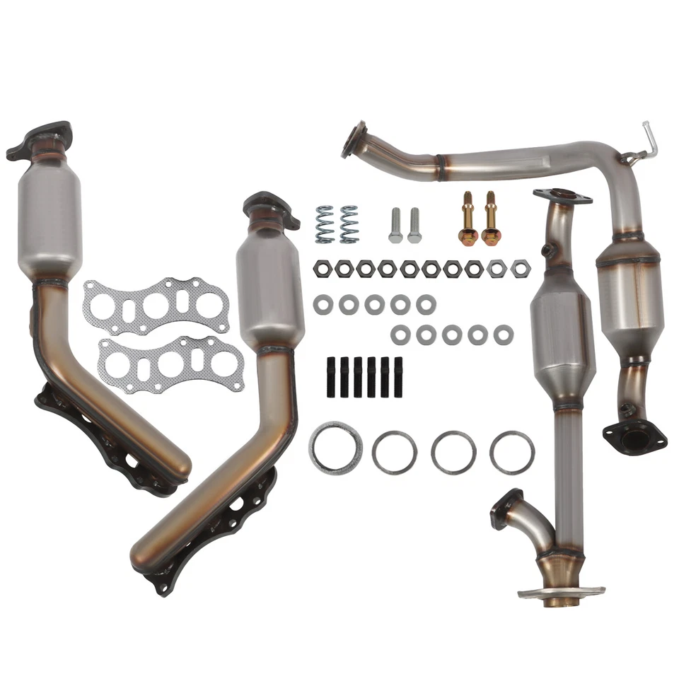 4x Catalytic Converters For 2003-09 Toyota 4Runner/2007-2009 FJ Cruiser 4.0L - Image 2 of 4