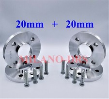 KIT 4 DISTANZIALI RUOTA 20mm+20mm FORD (4 FORI) FOCUS - MONDEO + COLONNETTE