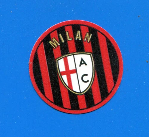 KICA - Surprises Decal Figurine-Sticker 1960s - MILAN ROUND SHIELD