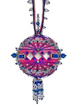 The Cracker Box Gypsy Jewels (Hot Pink with Royal  Golden OLdie Xmas Kit