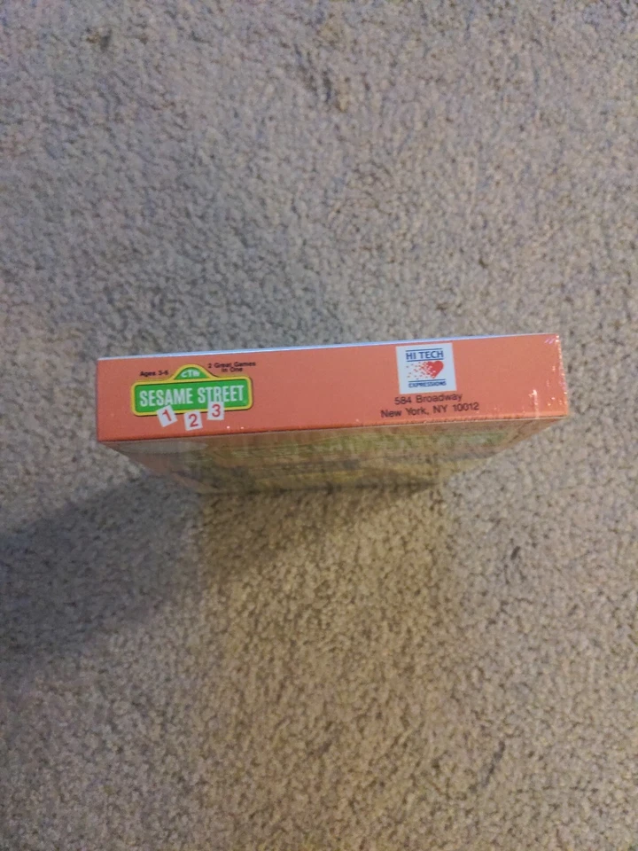 SESAME STREET 123 ASTRO-GROVER ERNIE'S MAGIC SHAPES NINTENDO (NES) 1988 - Image 3 of 4