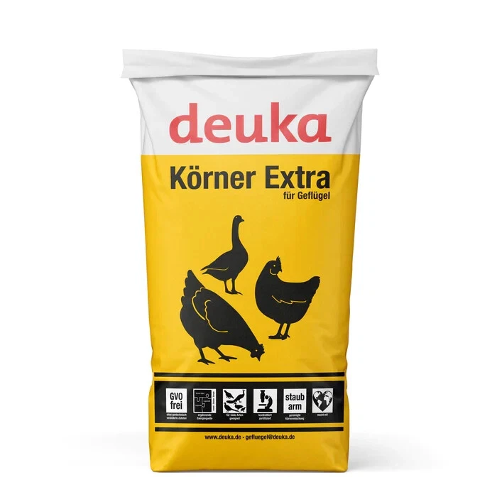 (0,94€/kg) Körnermischfutter 25 kg Deuka Hühner Körner Extra Legehennen Körnerfu