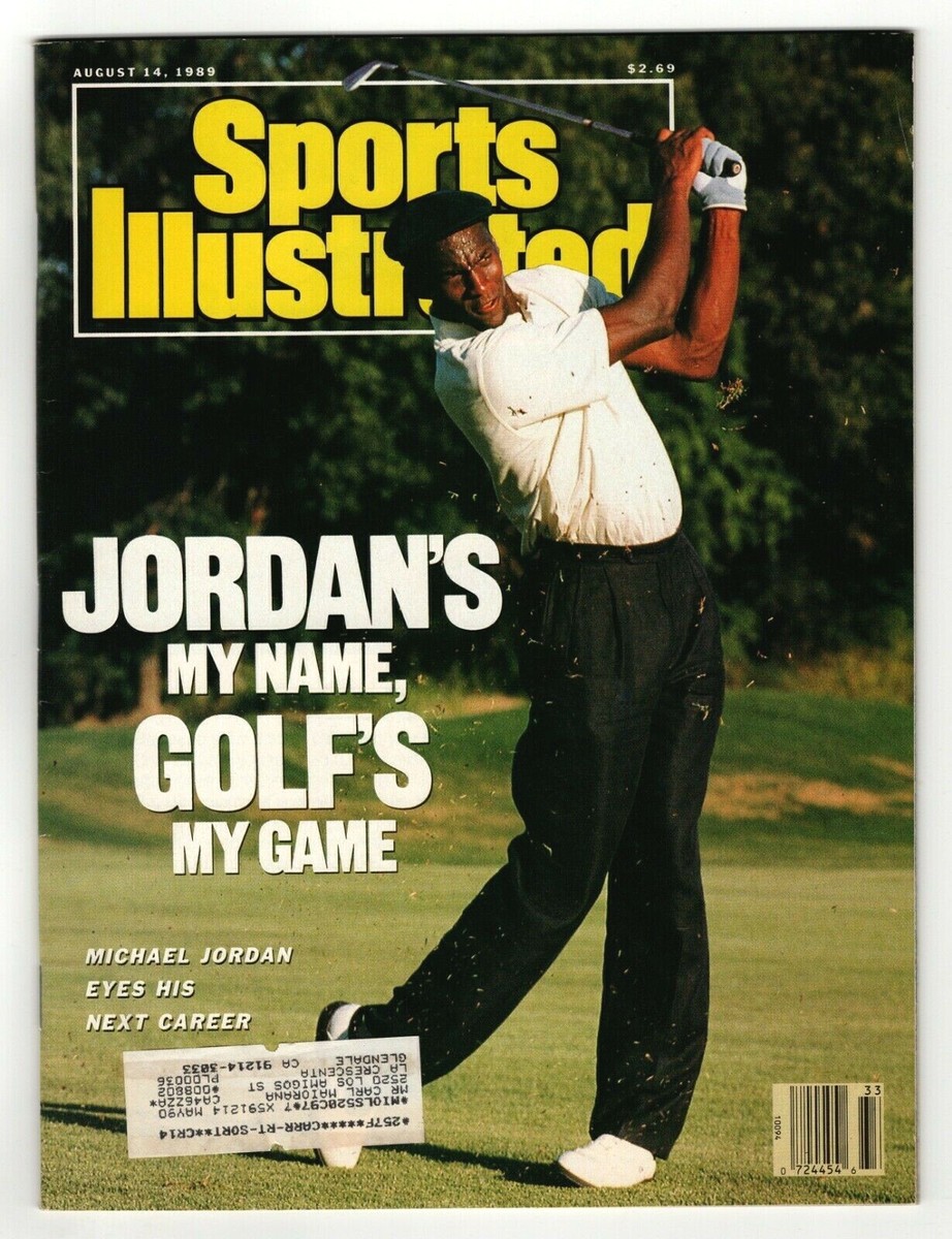 August 14, 1989 Sports Illustrated Magazine Michael Jordan