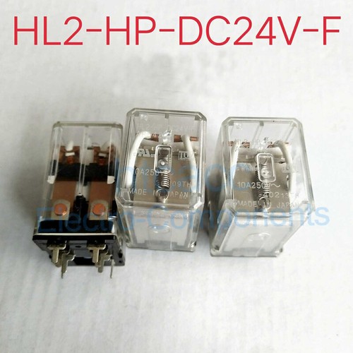 NAIS HL2HPDC24VF Power Relay 10A 250VAC 8 Pins HF13F0242Z2 (Set of