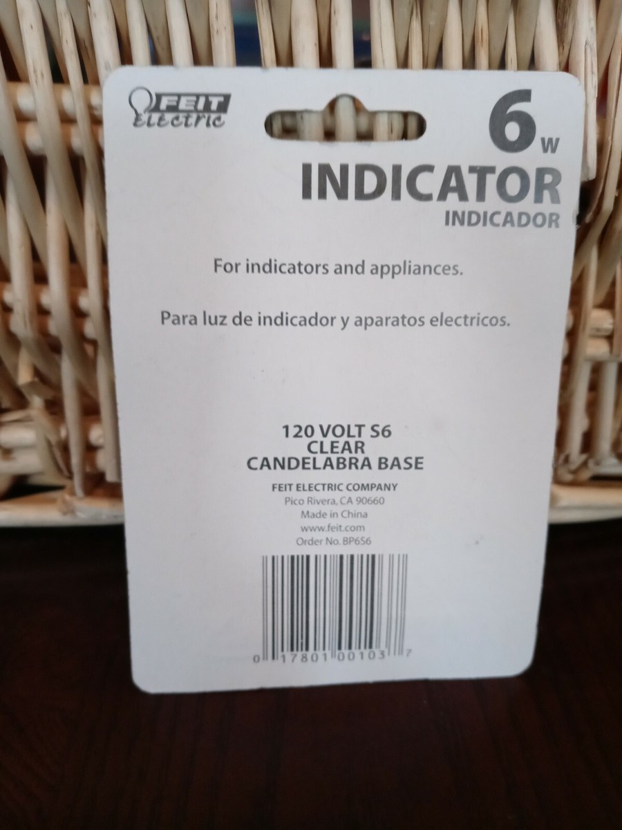 6W Indicator Light Bulb Set Of 2 | eBay