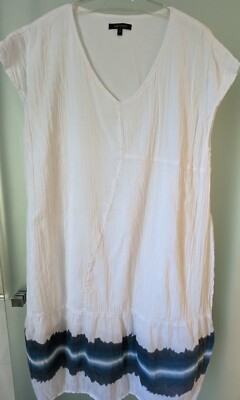 MARCO POLO  LADY'S DRESS FULLY LINED (100% COTTON)  SIZE 12 AS NEW