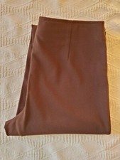 Ralph Lauren Black Label Brown Flat Front Skinny Pants Misses Size Medium