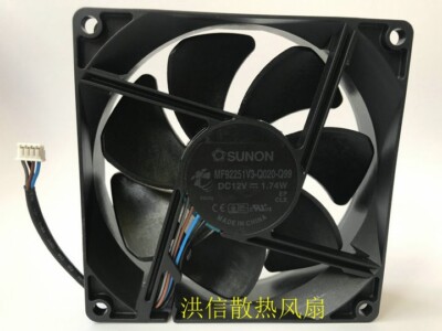 SUNON MF92251V3-Q020-Q99 DC12V 1.74W for Ortu Code projection fan