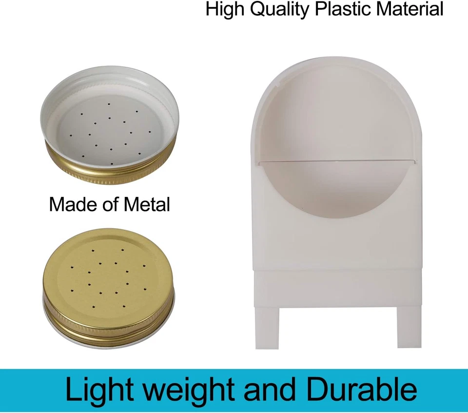 Paquete de 8 alimentadores de abejas ZOENHOU, alimentador de miel de entrada frontal de colmena apicultor para Foto 3 de 4