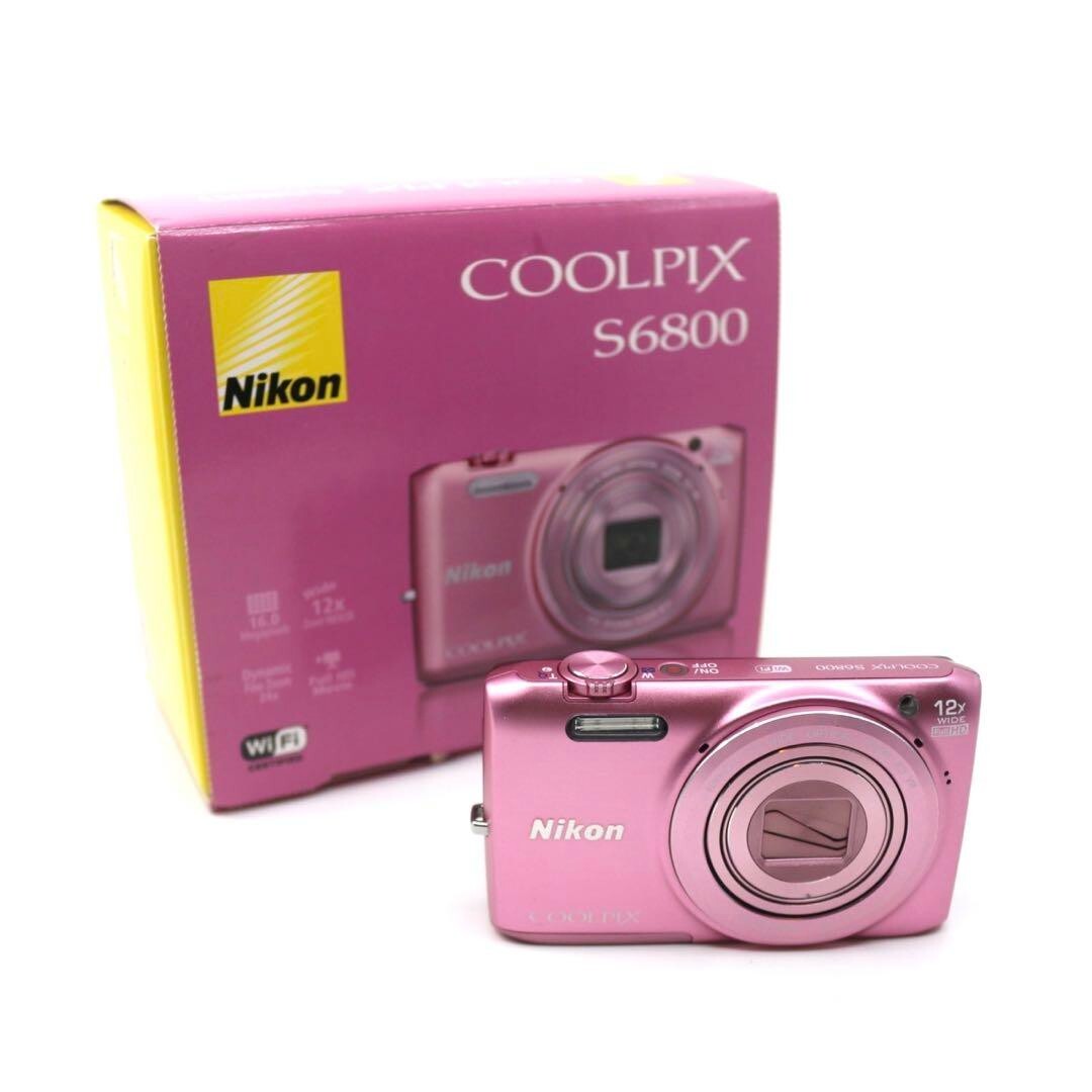 Nikon COOLPIX S6800 Pink 16.0MP Digital Camera English Nikon COOLPIX S6800 Pink 16.0MP Digital Camera English