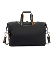 Tumi I Mclaren Quantum Duffle Fitness Travel Bag polyester cowhide Black outlet