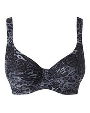 MAGISCULPT Underwired Bikini Top Black Leopard - HN177 (N66)