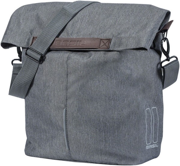Basil City Shopper 14-16 L Fahrrad GepäCkträGertasche Grau-image