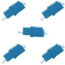 Lc Fiber Coupler 5 Pack Single Mode Lc To Lc Coupler Set Every Lc Fiber Connecto