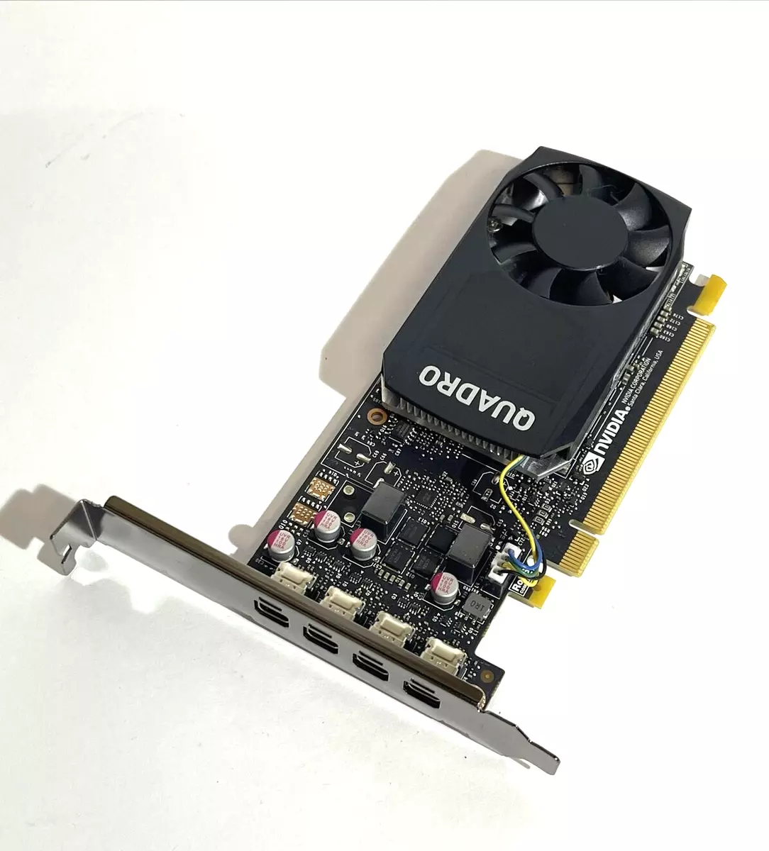Nvidia Quadro P1000 4GB GDDR5 4x Mini DisplayPort PCIe 3.0 x16