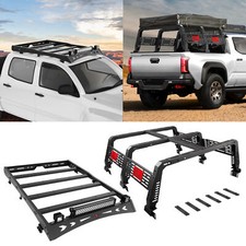 High Steel Cargo Bed Rack Or Roof Rack For 2005-2023 Toyota Tacoma Double Cab Us