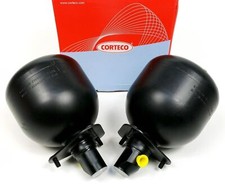 2x ORIGINAL CORTECO DRUCKSPEICHER HYDROSPEICHER FEDERSPEICHER MERCEDES W124 W210