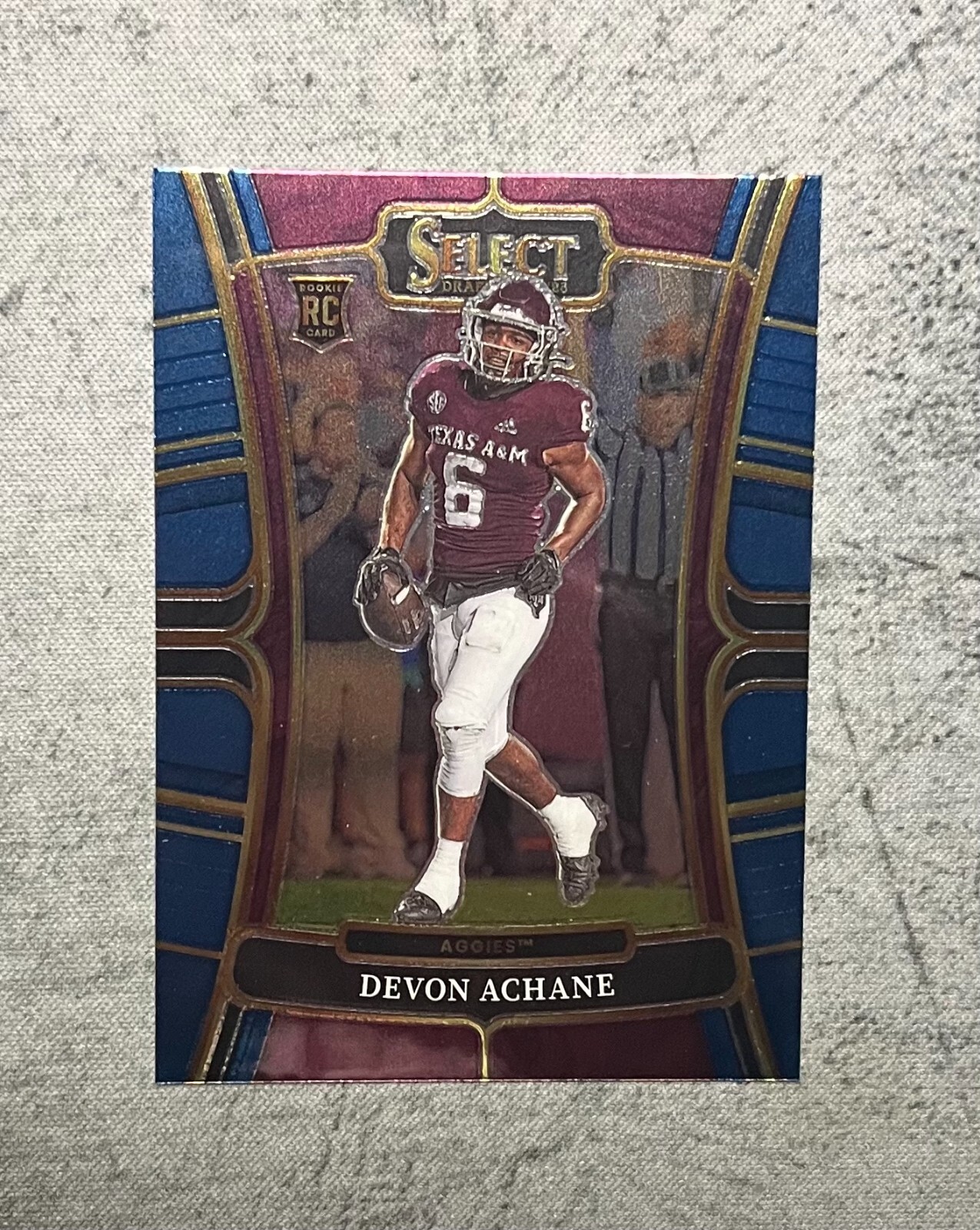 2023 Select Draft Picks Devon Achane Rookie Base No. 20