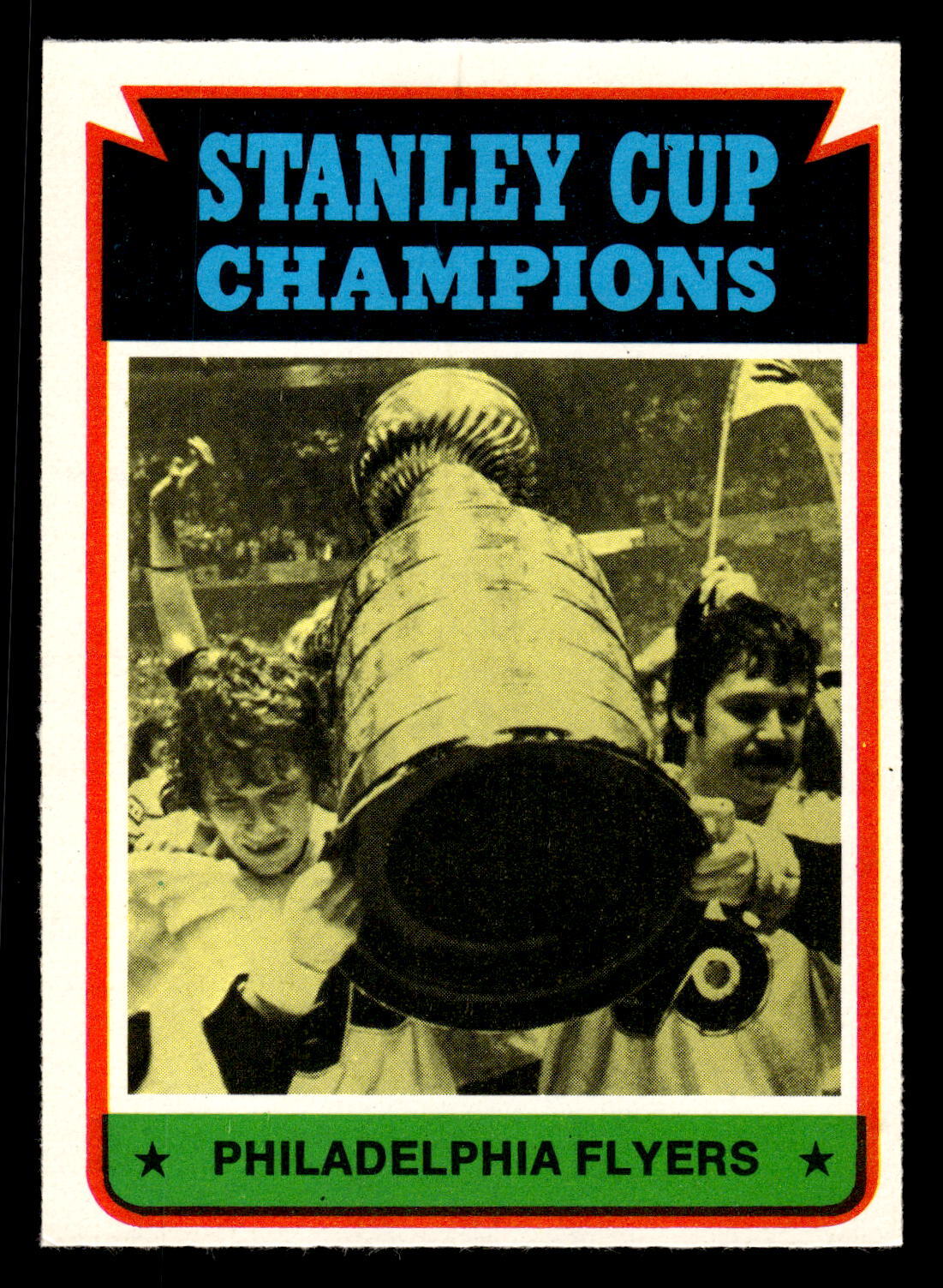 Stanley Cup Champions 1974-75 O-Pee-Chee #216 Philadelphia Flyers-image