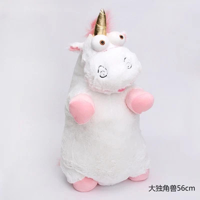 MARKENLOS Neu Joy Toy Minions Einhorn Agnes Velboa Plüsch Tier Kuschel Weich 56cm-x SM