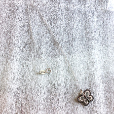 NWOT Sterling Silver Butterfly Necklace