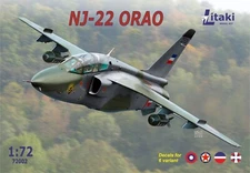 Litaki 72002 1/72 NJ-22 ORAO two seat attack aircraft plastic kit