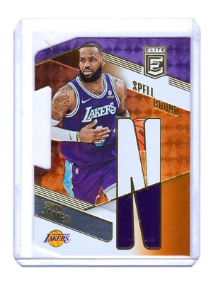 2022-23 Panini Elite #6 Lebron James Orange Die Cut Spellbound 'N' !!!*SP*
