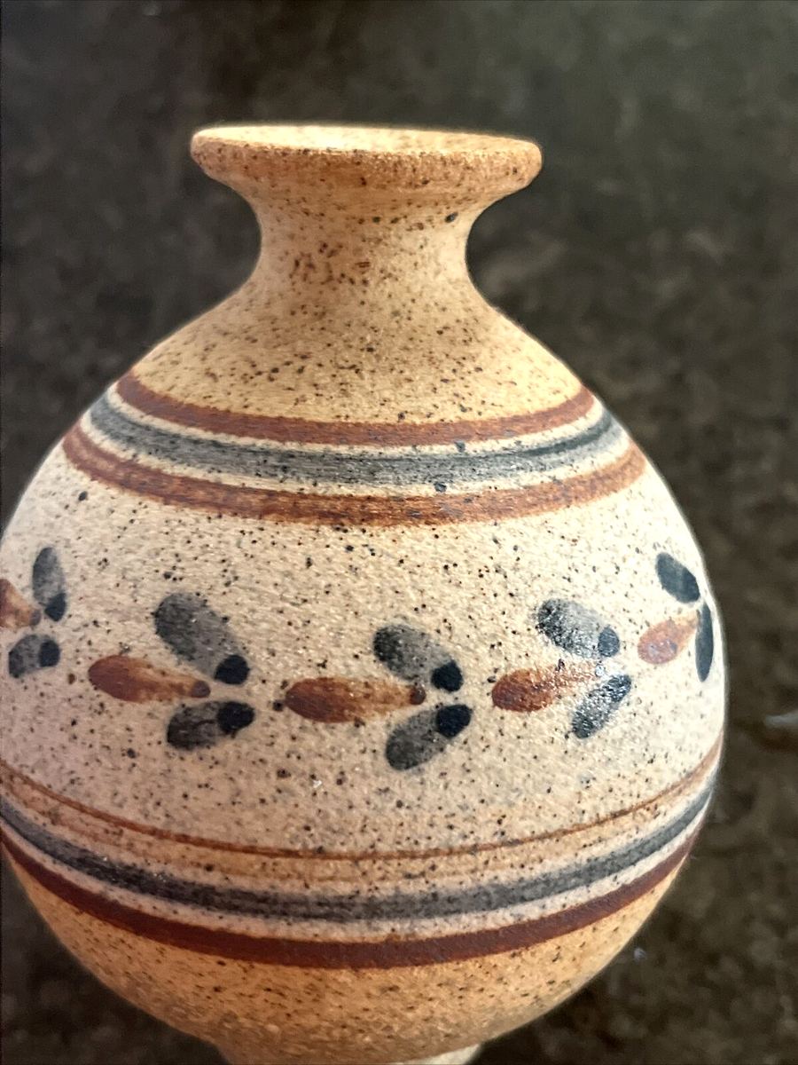 1960s Vintage Folk Art Pottery ウベダ IDEE 1960s Vintage Folk Art