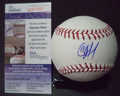 J.P. CRAWFORD PHILLIES SIGNED AUTO M.L BASEBALL SIGNATURE DEBUT 