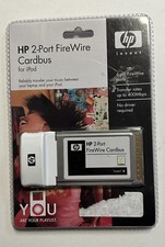 HP 2 Port Fire Wire Cardbus for iPod 2005 NEW NOS