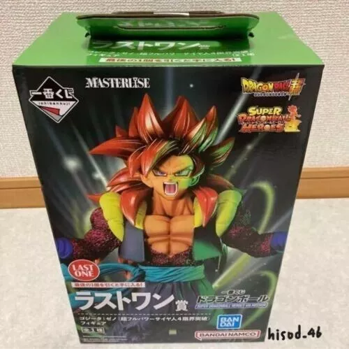 ICHIBAN KUJI SUPER DRAGON BALL HEROES 4TH MISSION - FIGURINE GOGETA XENO  SUPER FULL POWER SSJ4 LIMIT BREAKER LAST ONE