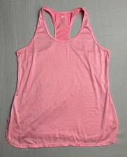 Athletic Works Womens Active Top Size Medium Pink Sleeveless Shirt