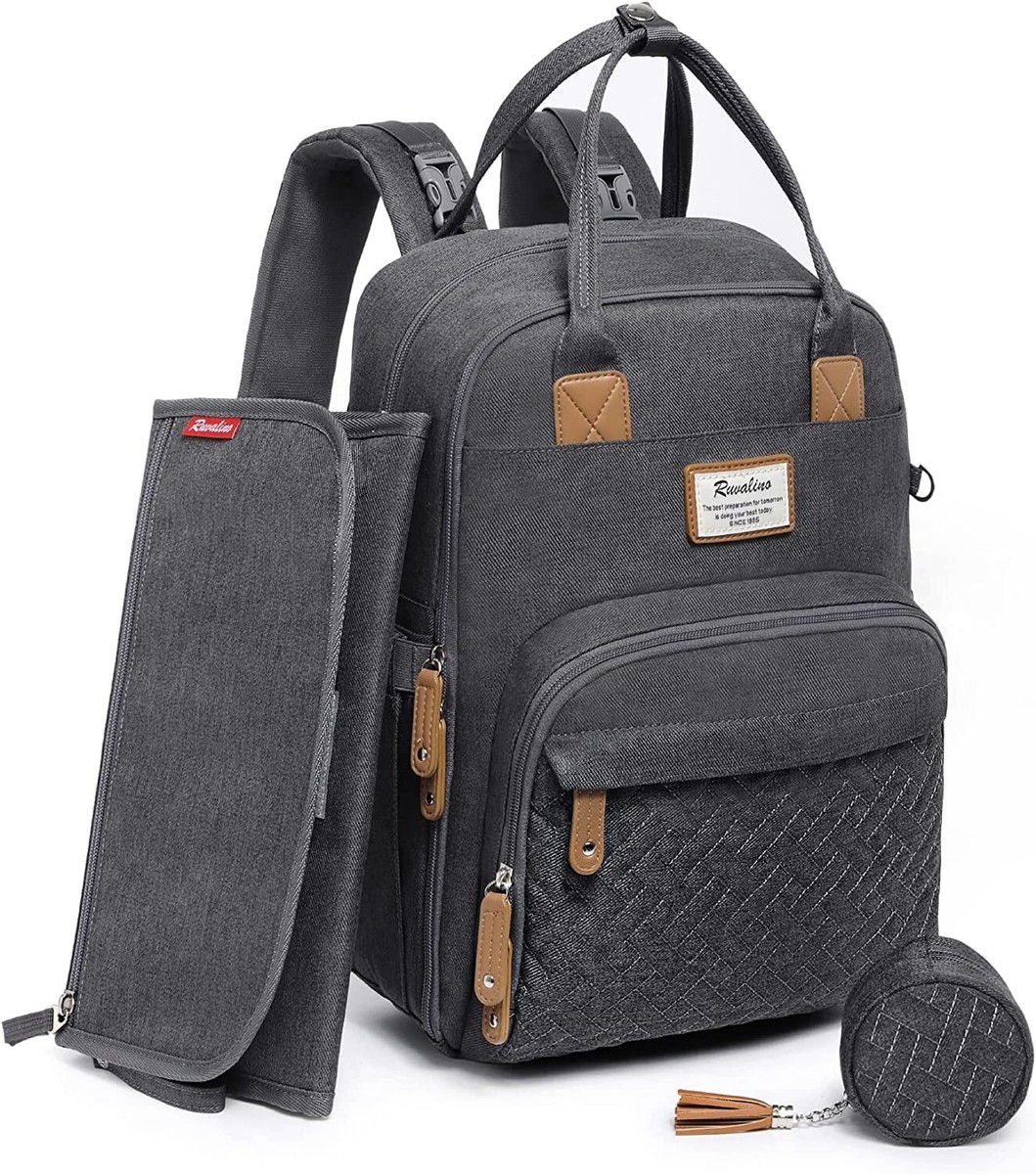 Baby Changing Bag Nappy Backpack Large All-in-One Travel Pad