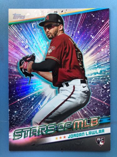Diamondbacks - 2024 Topps Series 1 - Stars of MLB #SLMB-4 Jordan Lawlar (RC)