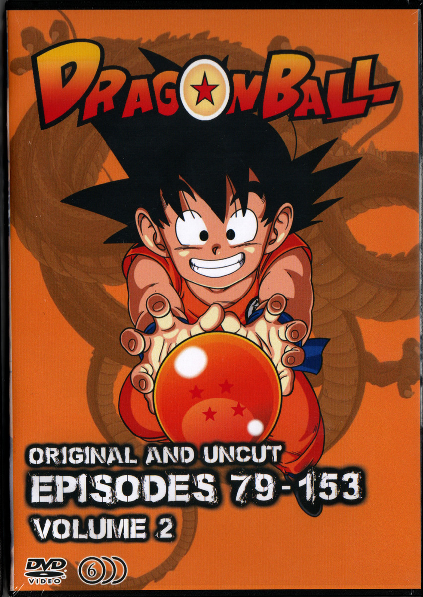 DVD Dragon Ball Eps 1-153End + Dragonball Z Ep 1-291End. English Dub. Dual  audio