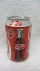 Vtg ENGLAND 1994 Coca-Cola Empty CAN 32 P on white Rim at Top UK