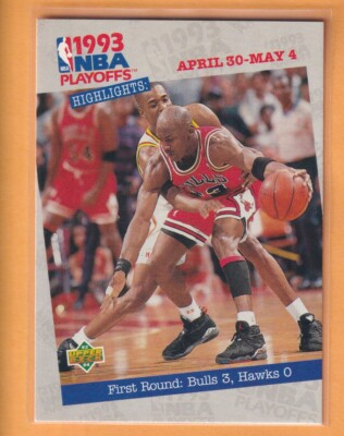 Chicago Bulls Jordan Wearing Air Max 180 1993-94 Upper Deck