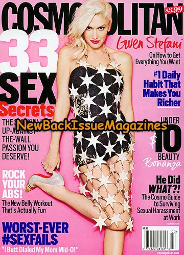  'Cosmopolitan' Cover Girl: Gwen Stefani