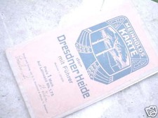 4298 MEINHOLD Landkarte Dresdner Heide 1920 DRESDEN