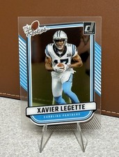 Xavier Legette 2024 Panini Clearly Donruss Football - The Rookies #16 Panthers