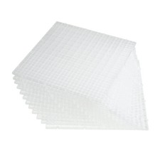 12 Pcs Aquarium Fish Tank Divider Plastic Egg Crate Aquarium Filter Bottom Tr...