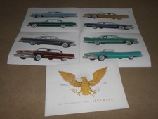 1958 Imperial Brochure Big Original 58 Chrysler 23 X 30 Foldout Catalog 1958 Imperial Brochure Big Original 58 Chrysler 23 X 30 Foldout Catalog