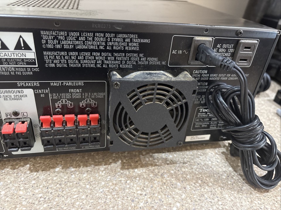 Mode d'emploi Technics SA-DX930 (44 des pages