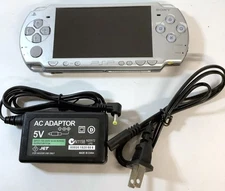 Sony PSP 2000 ICE SILVER Handheld Region Free Playstation Portable Console